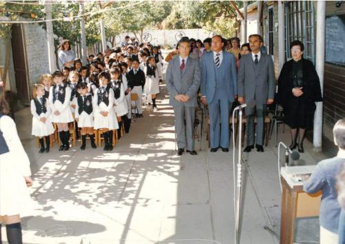 Acto Inaugural de Clases en CIAP Local 1 -1980