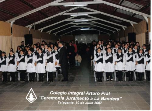 Ceremonia Juramento a la Bandera - 10 de julio 2007